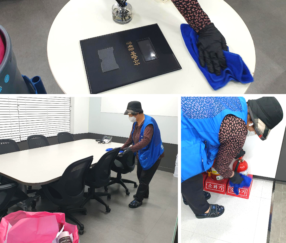 의정부 사무실 정기청소 - 100평과 200평, 깨끗한 환경을 유지합니다 관한 작업사진입니다.